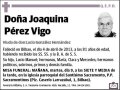 PEREZ VIGO,JOAQUINA