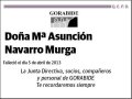 NAVARRO MURGA,Mª ASUNCION