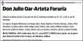 OAR-ARTETA FORURIA,JULIO