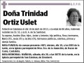 ORTIZ USLET,TRINIDAD