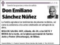 SANCHEZ NUÑEZ,EMILIANO