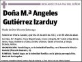 GUTIERREZ IZARDUY,Mª ANGELES