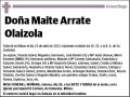 ARRATE OLAIZOLA,MAITE