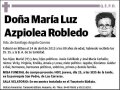 AZPIOLEA ROBLEDO,MARIA LUZ