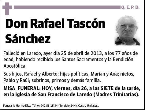 TASCON SANCHEZ,RAFAEL