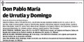 DE URRUTIA Y DOMINGO,PABLO MARIA