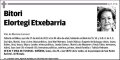 ELORTEGI ETXEBARRIA,BITORI