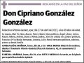 GONZALEZ GONZALEZ,CIPRIANO