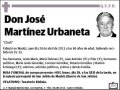MARTINEZ URBANETA,JOSE