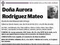 RODRIGUEZ MATEO,AURORA
