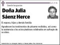 SAENZ HERCE,JULIA