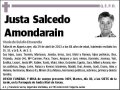 SALCEDO AMONDARAIN,JUSTA