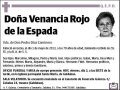 ROJO DE LA ESPADA,VENANCIA