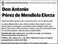 PEREZ DE MENDIOLA ELORZA,ANTONIO