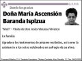 BARANDA ISPIZUA,MARÍA ASCENSIÓN