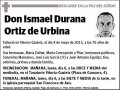 DURANA ORTIZ DE URBINA,ISMAEL