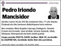 IRIONDO MANCISIDOR,PEDRO