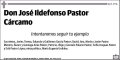 PASTOR CARCAMO,JOSE ILDEFONSO