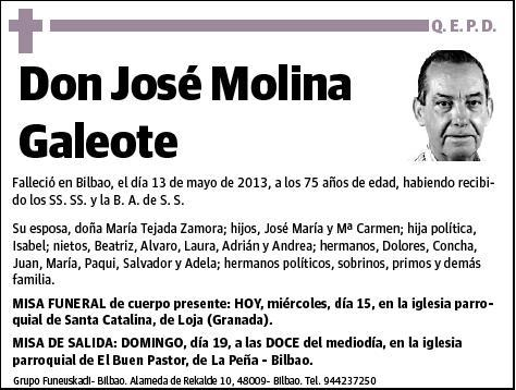 MOLINA GALEOTE,JOSE