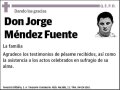 MENDEZ FUENTE,JORGE