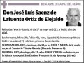 SAENZ DE LA FUENTE ORTIZ DE ELEJALDE,JOSE LUIS