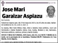 GARAIZAR ASPIAZU,JOSE MARI