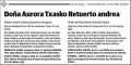 TXASKO RETUERTO,AURORA