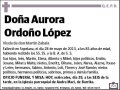 ORDOÑO LOPEZ,AURORA