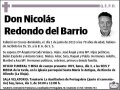REDONDO DEL BARRIO,NICOLAS