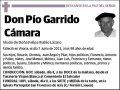 GARRIDO CAMARA,PIO