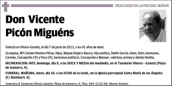 PICON MIGUENS,VICENTE