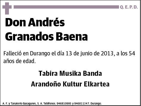 GRANADOS BAENA,ANDRES