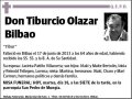 OLAZAR BILBAO,TIBURCIO