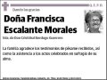 ESCALANTE MORALES,FRANCISCA