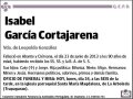 GARCIA CORTAJARENA,ISABEL