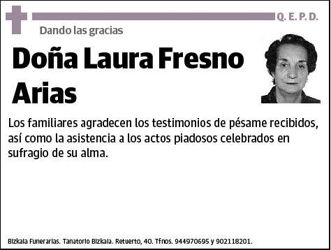 FRESNO ARIAS,LAURA