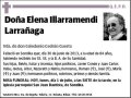 ILLARRAMENDI LARRAÑAGA,ELENA