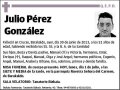 PEREZ GONZALEZ,JULIO