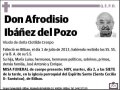 IBAÑEZ DEL POZO,AFRODISIO