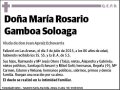 GAMBOA SOLOAGA,MARIA ROSARIO