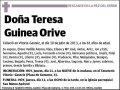 GUINEA ORIBE,TERESA