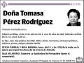 PEREZ RODRIGUEZ,TOMASA