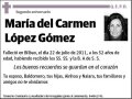 LOPEZ GOMEZ,MARIA DEL CARMEN