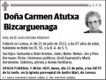 ATUTXA BIZCARGUENAGA,CARMEN
