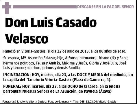 CASADO VELASCO,RUIZ