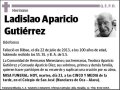 APARICIO GUTIERREZ,LADISLAO