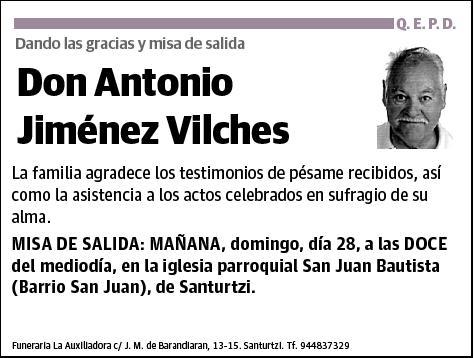 JIMENEZ VILCHES,ANTONIO