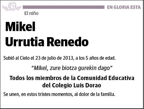 URRUTIA RENEDO,MIKEL