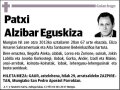 ALZIBAR EGUSKIZA,PATXI
