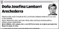 LAMBARRI ARECHEDERRA,JOSEFINA